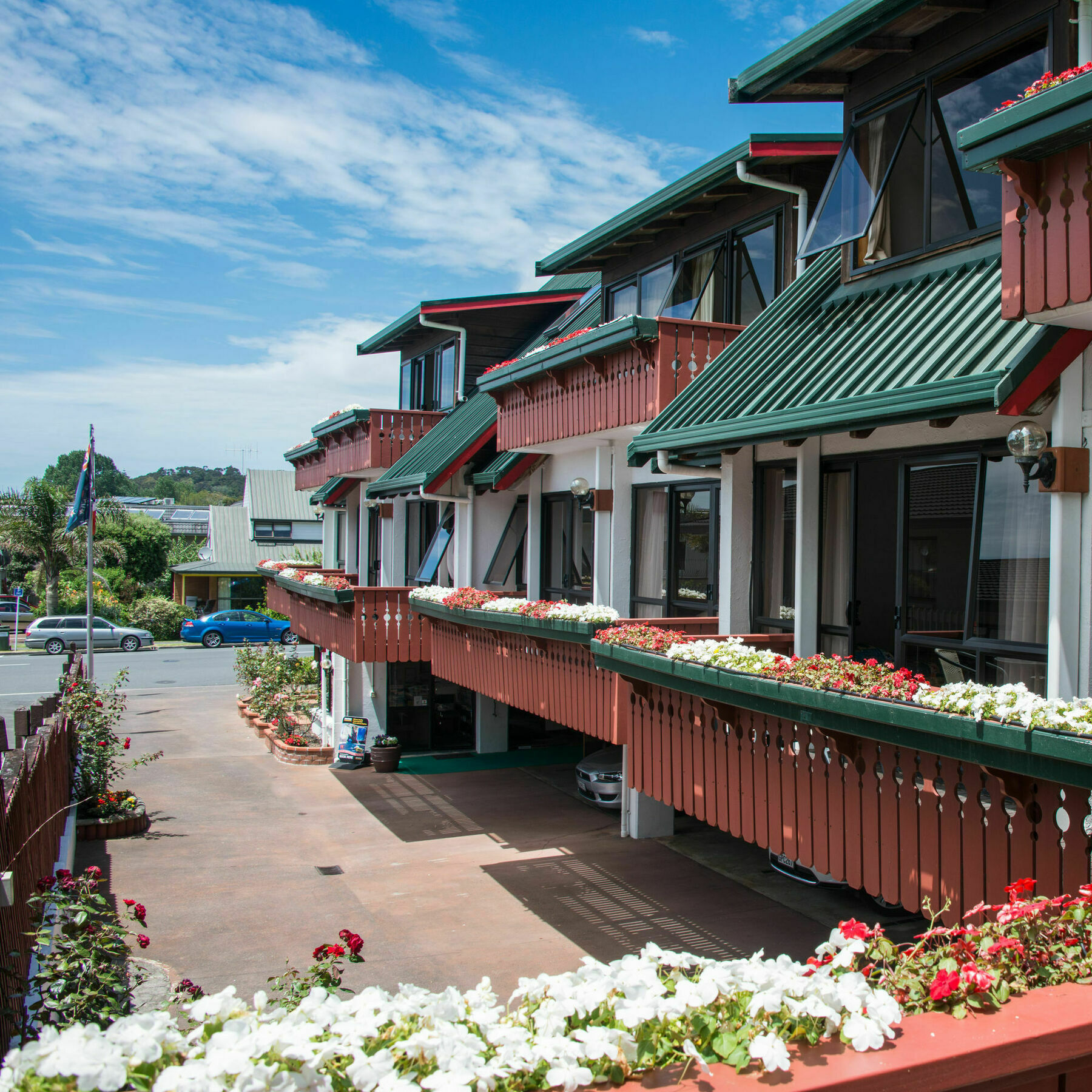 Swiss Chalet Lodge Motel Paihia Kültér fotó